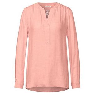 Street One Dames A343449 Longblouse, Sunset Coral Melange, 34, Sunset Coral Melange, 34