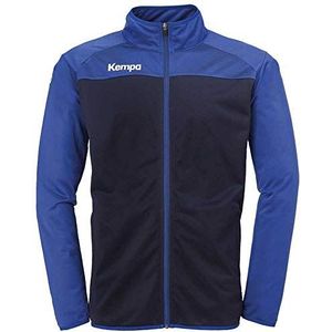 Kempa Prime Poly Jacket handbaljas voor heren, marineblauw/koningsblauw, XL