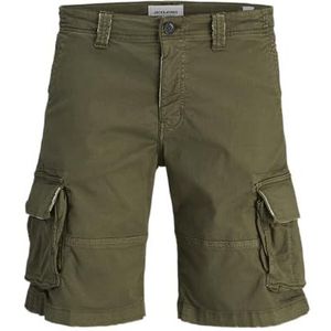 Jack & Jones Jpstcole Sebastian Cargo Short Mid Sn, groen (olive night), S
