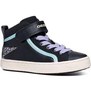 Geox J KALISPERA GIRL M meisjes Sneakers, Zwart1, 31 EU