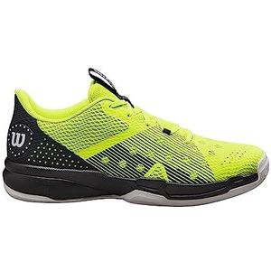 Wilson Hurakn Team, padel sneakers voor heren, Safety Yellowlow Black, 40 2/3 EU