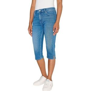 Pepe Jeans - Blauw Denim - Jeans - Skinny - High Waist - 3/4 Lengte