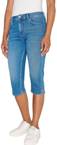 Pepe Jeans - Blauw Denim - Jeans - Skinny - High Waist - 3/4 Lengte