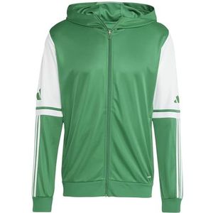 adidas Hombre SQUADRA25 HOODY, team green/white, XS