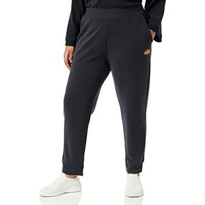 Armani Exchange Dames voorzijde geborduurd logo, tailleband sweatpants, zwart, XS