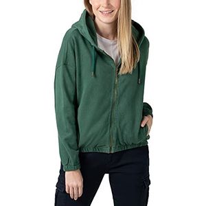 Timezone Hoodie met capuchon voor dames met, Fairy Forest Green, XL