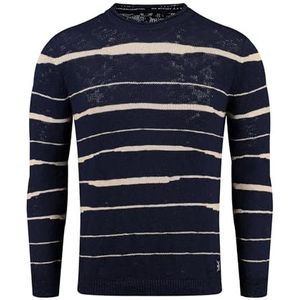 KEYLARGO Sector ronde trui voor heren, Navy (1200), 3XL