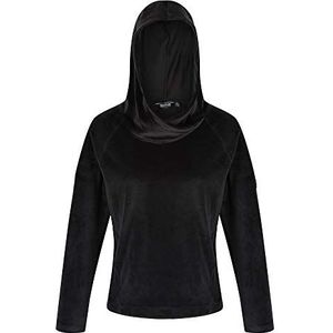 Regatta Dames Kelilah Pullover Hooded Fleece met twee onderste zakken, zwart, 16