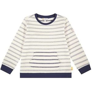 Steiff Gestreept sweatshirt voor jongens, antiek wit., 92 cm