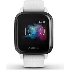 GARMIN Venu Sq Music Amazon Exclusive, Health Smartwatch, GPS, Waterdicht, Muziekopslag, 1,3"" Touchscreen, Garmin Pay, Hartslagmeting