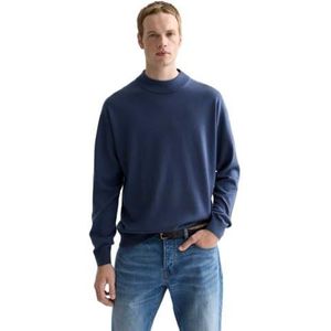 Scotch & Soda Dropped Shoulder Pullover Mock Neck, Oceana 410, M