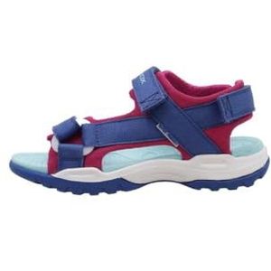 Geox J Borealis Girl A Sandalen voor meisjes, dk royal cyclamen, 39 EU