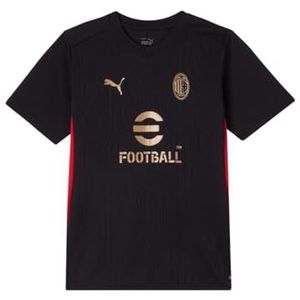AC Milan Trainingsshirt voor wedstrijdtraining, seizoen 2024/25, DryCell-technologie, normale pasvorm, uniseks, kinderen en jongeren, 128