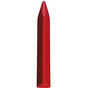 Jovi - Jumbo Easy Grip-kleurpotloden, doos met 12 driehoekige kleurpotloden, rode kleur, superbestendig en hoge prestaties, glutenvrij (97302)