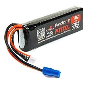 11.1V 1400mAh 3S 30C Reactie 2.0 LiPo-accu: EC3