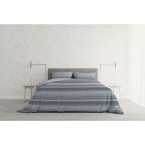 MB HOME ITALY, Beddengoedset ""Athena"", damour lichtblauw, tweepersoonsbed