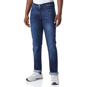 Pierre Cardin Lyon Tapered Jeans, Blue Used Buffies, 30W / 32L
