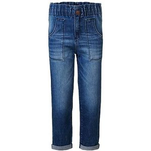 Noppies Altoona Jeansbroek voor meisjes en meisjes, relaxed fit jeans, Aged Blauw - P144, 116 cm