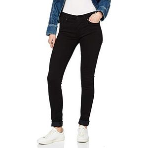 Levis Damen 711™ Skinny Jeans, Night is zwart, 25W/28L