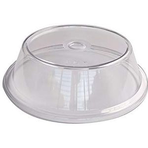 Copripiatto APS - coperchio per la conservazione del fresco, campana per piatti, copripiatto trasparente, non riscaldabile al microonde, Ø 24 cm, altezza 7,5 cm