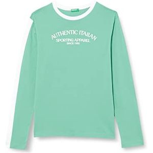 United Colors of Benetton T-shirt met korte mouwen voor jongens, Verde 11n, S