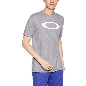 Oakley O-Bold Ellipse T-shirt voor heren, Athletic Heather Grijs, L