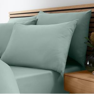 Catherine Lansfield So Soft Non-Iron Dubbel Hoeslaken Groen