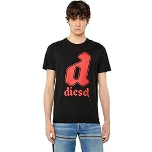 Diesel T-shirt voor heren, 0 grai-9xx-0grai, XS