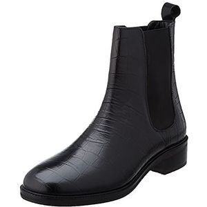 Pepe Jeans London ORSETT Chelsea Boots voor dames, 999BLACK, 41 EU