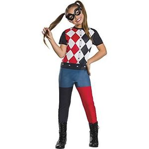 Super Hero Girls kostuum Harley Quinn Shg Inf, meerkleurig (Rubies 640075-S)