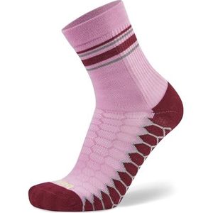 Balega Womens zilveren mini crew performance hardloopsokken, ademende vochtafvoerende stijl (1 paar), Suikerspin, Medium