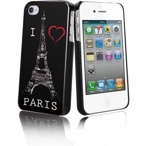 Muvit Art Collection beschermhoes voor iPhone 4 / 4S, incl. displaybeschermfolie