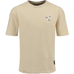 KEYLARGO Heren T-shirt MT KLWRITE Round-Loos, beige (1004), XXL