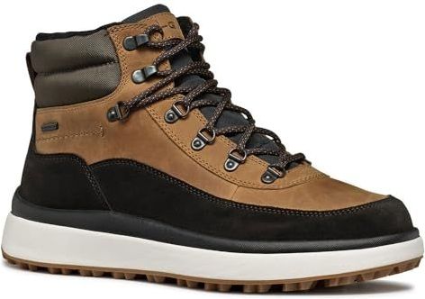 Geox - U Granito + Grip B - Enkellaars - Ochre Dk Coffee - Waterdicht - Ademend