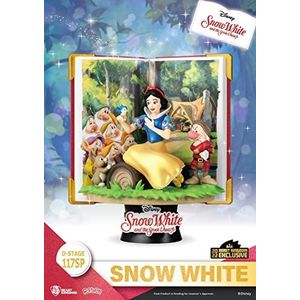 Beast Kingdom: Set van 2 Disney Dstage-figuren Sneeuwwitje en Grimilda de boze koningin - verzamelfiguur