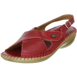 Hans Herrmann Collection dames rode slippers, rood, 38 EU Breed