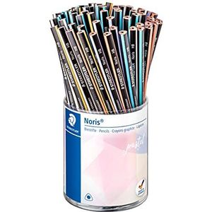 STAEDTLER Beker van 72 HB Noris Driehoekige Pastel Potloden