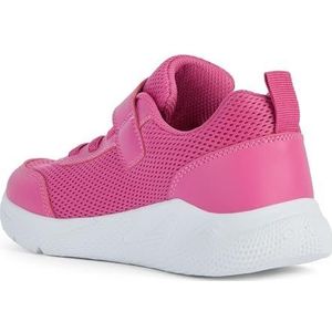Geox J Sprintye Girl A Sneakers voor meisjes, fuchsia, 26 EU