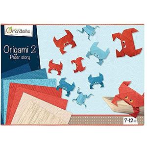Avenue Mandarine 42721O creatieve box Origami (voor een perfecte introductie in origami wereld, ideaal voor kinderen vanaf 7 jaar) 1 verpakking