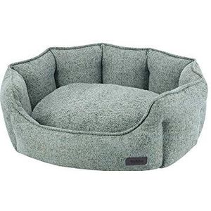 Nobby Comfort bed ovaal ""NEVIS"" groen 55 x 50 x 21 cm