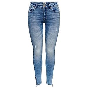 ONLY Kendell Regular Jeans, Light Medium Blauw Denim, 25