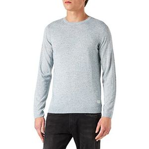 TOM TAILOR Uomini Basic trui 1031193, 29984 - Blue Grey Melange, XXL