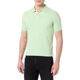 GANT REG Contrast Pique SS Poloshirt voor heren, sterk groen, small, sterk groen, S