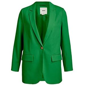 Object Vrouwelijke blazer enkele rij, groen, 38