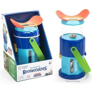 Learning Resources GeoSafari Jr Rocknoculars, vanaf 4 jaar, bekijk edelstenen en stenen 3x vergroot, geologie voor kinderen, wetenschappelijk speelgoed, interactief leren, buitenspeelgoed