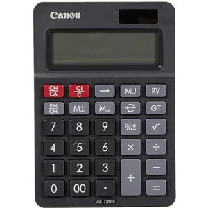 Canon AS-120 II Calculator (zwart) - Geschikt voor thuis en op kantoor