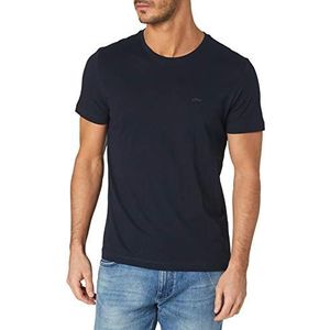 s.Oliver T-shirt voor heren met korte mouwen, Donkerblauw, M