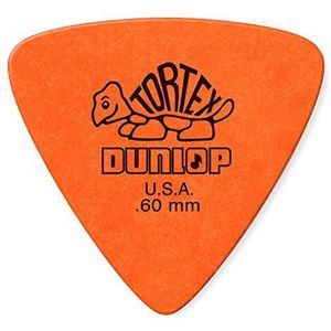 Jim Dunlop 431P.60 Tortex driehoek oranje 0,60 mm