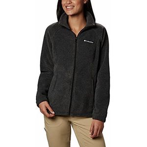 Columbia Fleece jas voor dames, Houtskool Hei, M petite