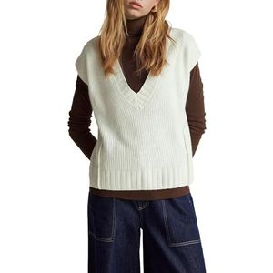 United Colors of Benetton Vest voor dames en heren, Crème., S